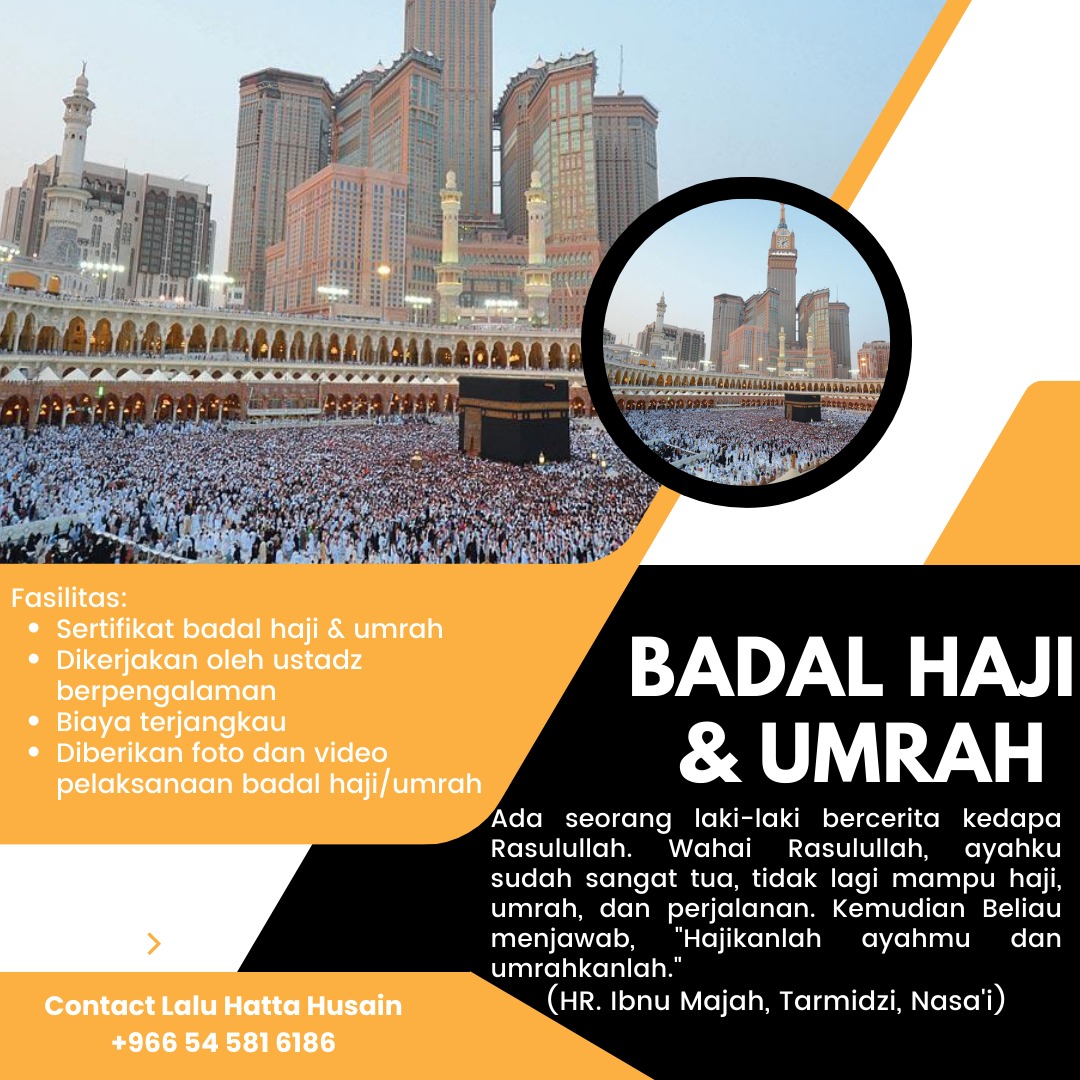 Badal Haji dan Umrah spesial Ramadhan
#badal #haji #Umrah #badalhaji #Ramadhan