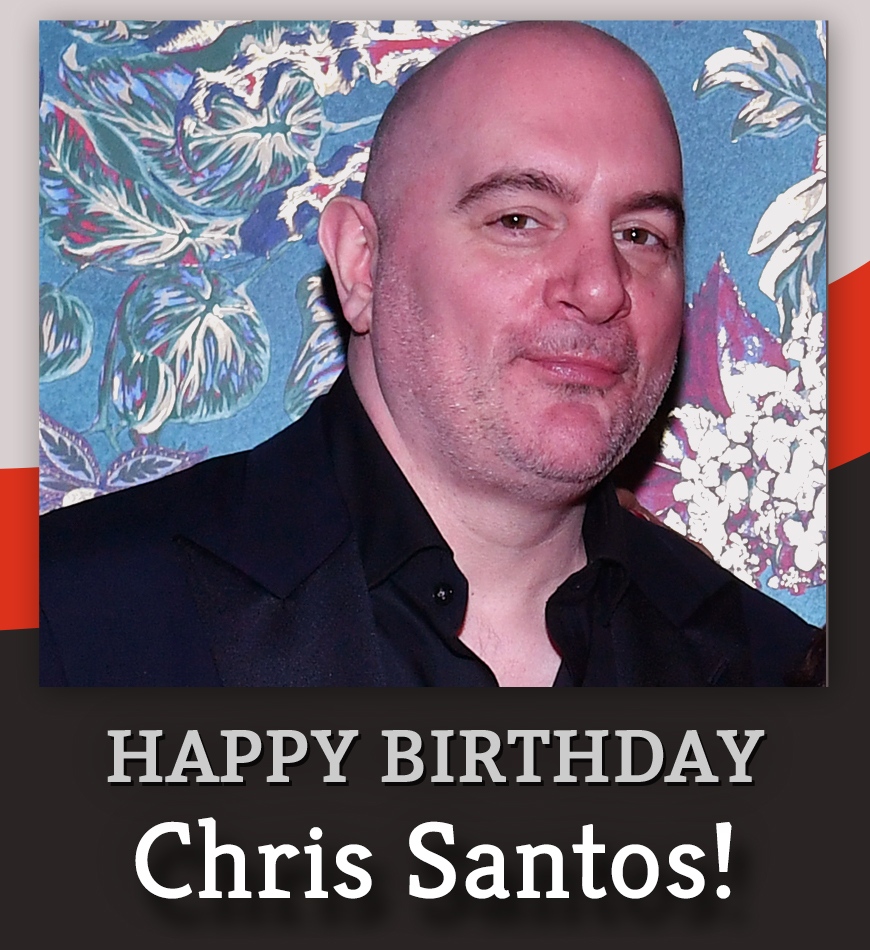 Happy birthday to one of our favorite judges, Chef Chris Santos! 