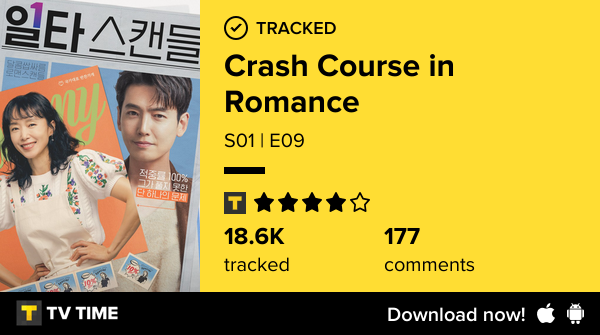 S01 | E09 of Crash Course in Romance! #oneshotscandal  tvtime.com/r/2L5DF #tvtime