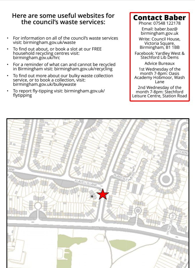 Bordesley Green on Twitter "RT baber007 Mobile Household Recycling