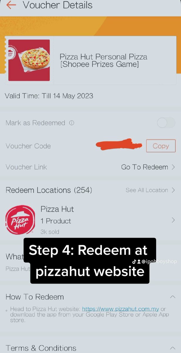 ipohboymedia's tweet photo. Tip to get RM 10k Pizza from Shopee 😂
🛍️🛍️🛍️🛍️🛍️🛍️🛍️
#ipohboyfood #ipohboyfoodie #ipohboytv #ipohboymedia #ipohboygossip #freefood #free #food #shopee #shopeehaul #shopeecheck #shopeemy #freevoucher #voucher #tip #tips #tipsandtricks #pizzahut #freepizza https://t.co/pVohnnIaTZ