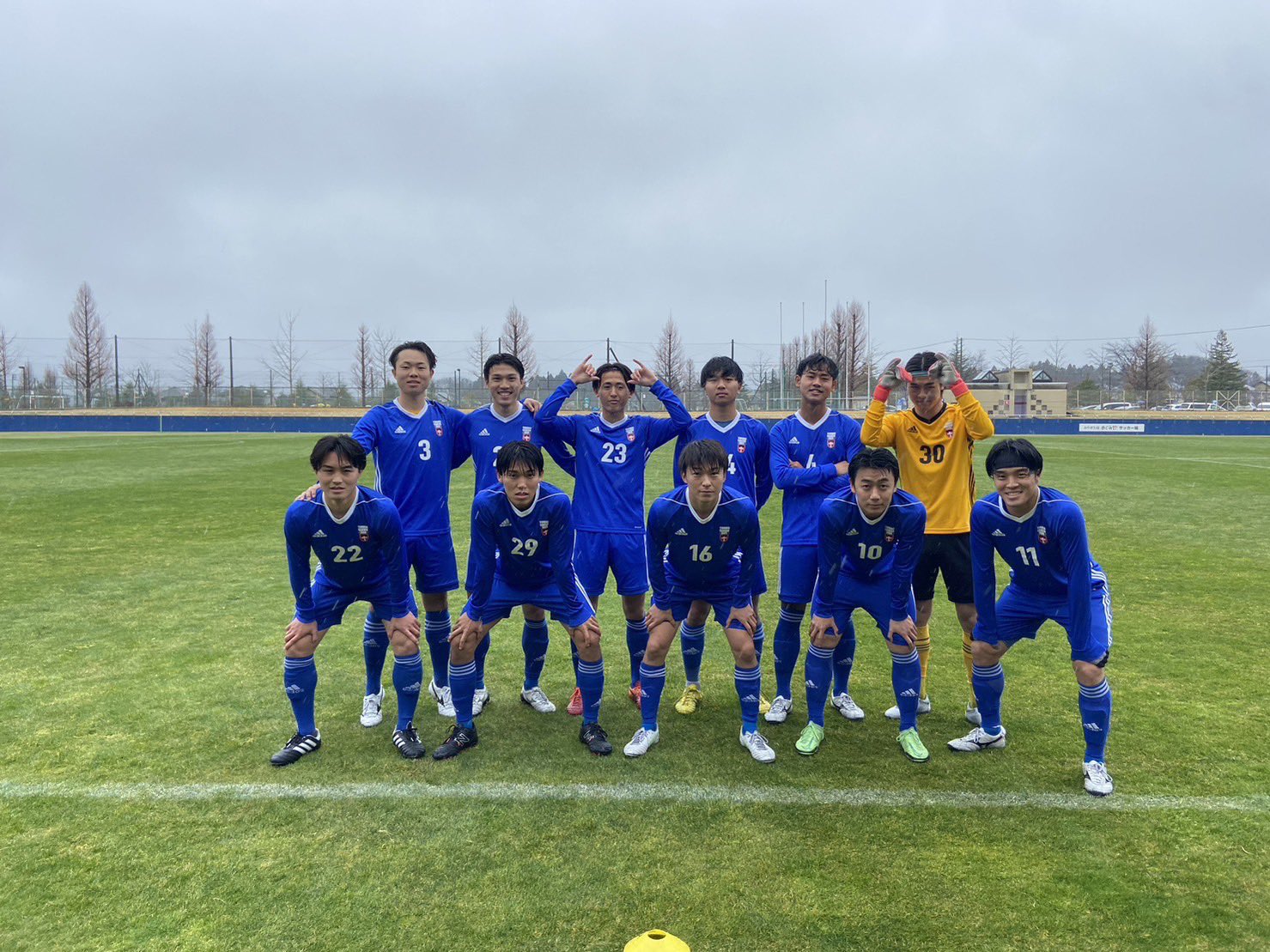 アディダス 東北学院 榴ヶ岡高校 サッカー部 ジャージ