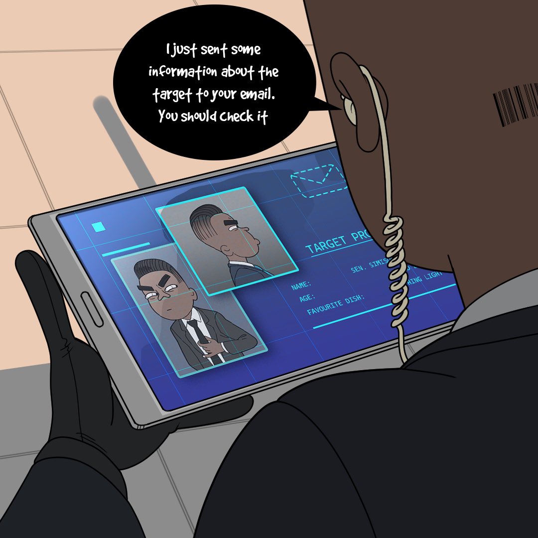 RealTagComics's tweet image. Agent Forree-Sefin (Execution) 

Art: Sean Okwoju 
Colors: Etu Prince Etu 

#tagcomics #sliceoflife #nigeriancomics #humor