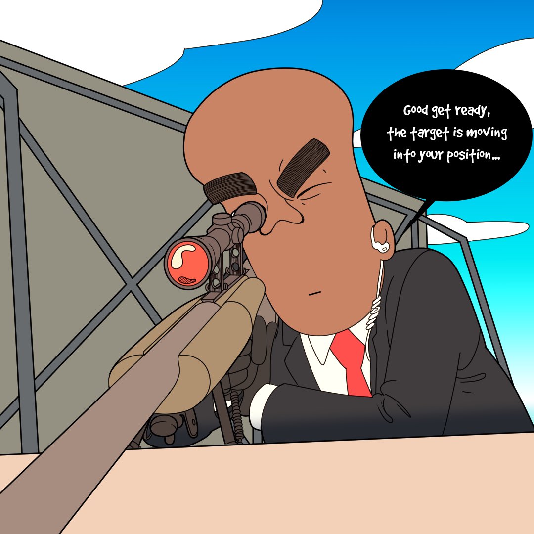 RealTagComics's tweet image. Agent Forree-Sefin (Execution) 

Art: Sean Okwoju 
Colors: Etu Prince Etu 

#tagcomics #sliceoflife #nigeriancomics #humor