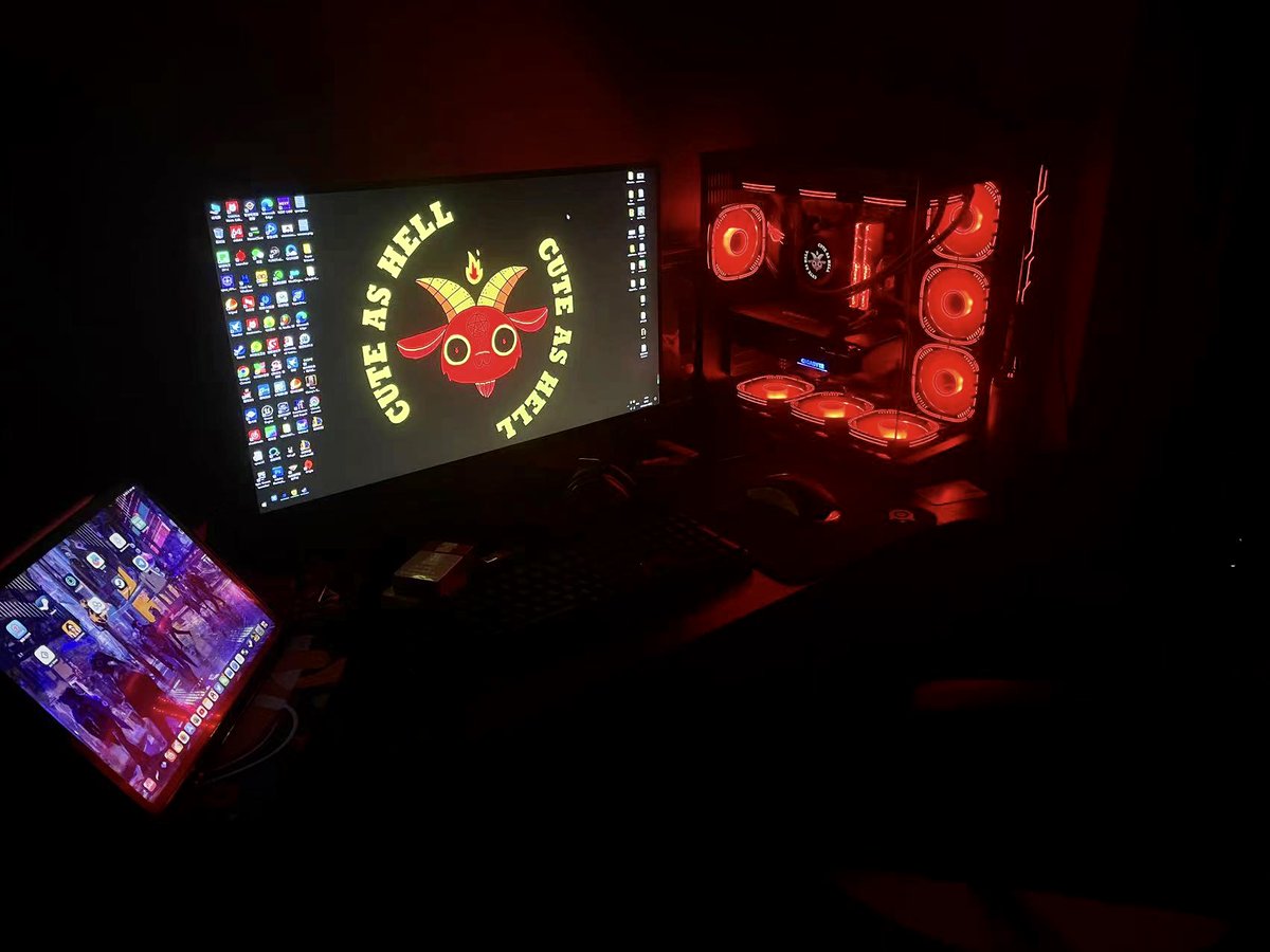 finally， gaming time！