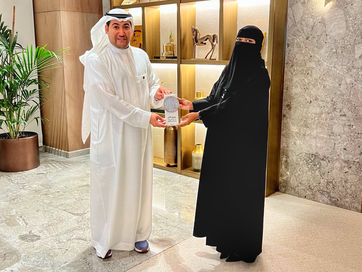 استقبل سعادة المهندس/عبدالله بن فيصل البريكان الرئيس التنفيذي لشركة رتال للتطوير العمراني ، الأستاذة وعد بنت حسن شراحيلي المدير التنفيذي لجمعية #إيثار لإطلاعها على أبرز انجازات الجمعية وخططها المستقبلية.