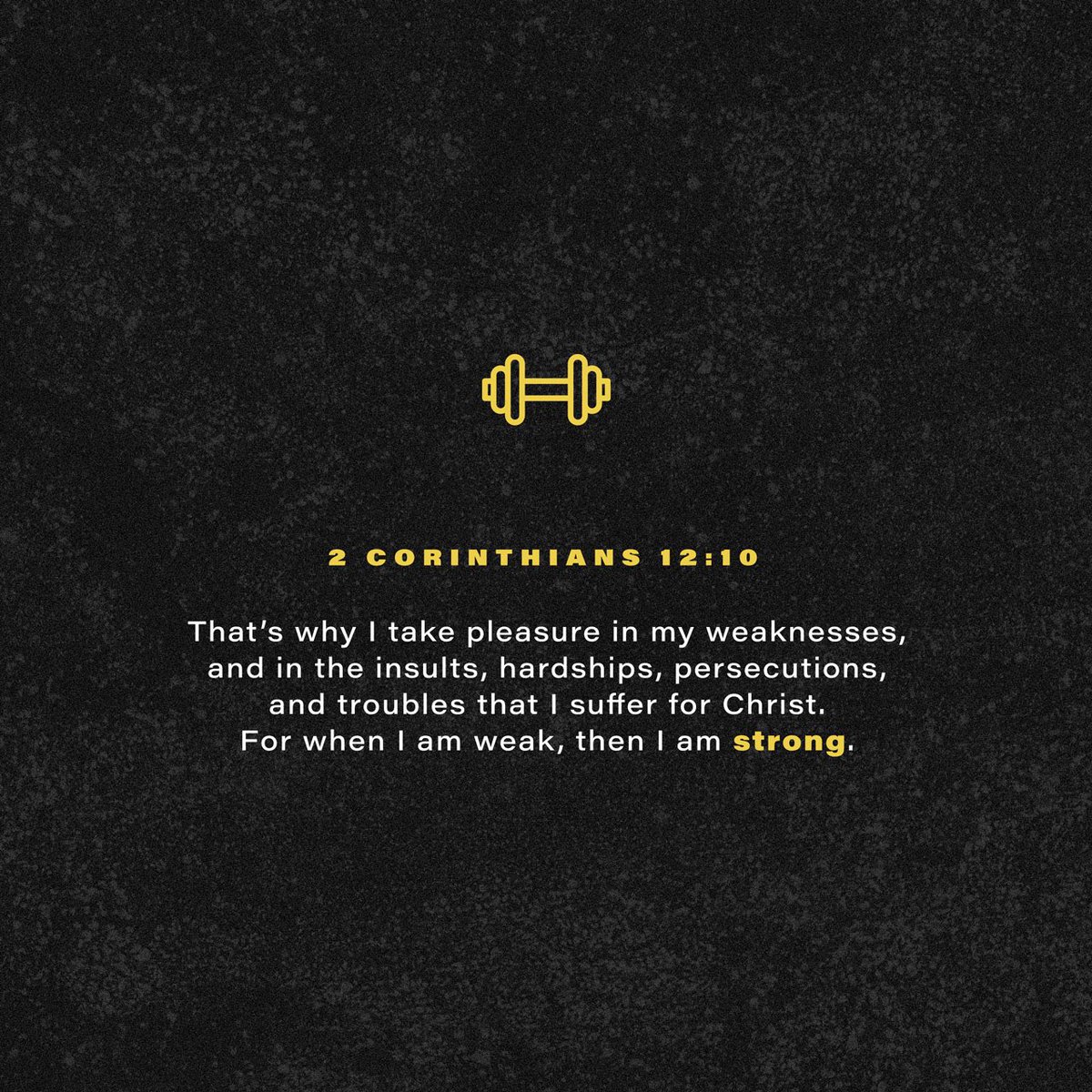 #VOTD #GodsStrength  bible.com/bible/1/2co.12…