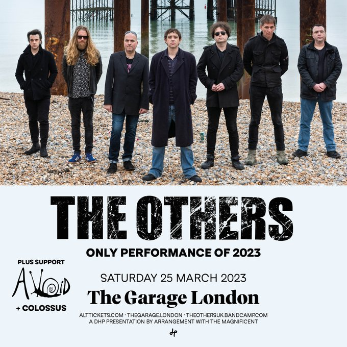 Gig gig last night from @TheOthersUK at @TheGarageHQ with support from A VOID and @thebandcolossus #alternative #supportlivemusic