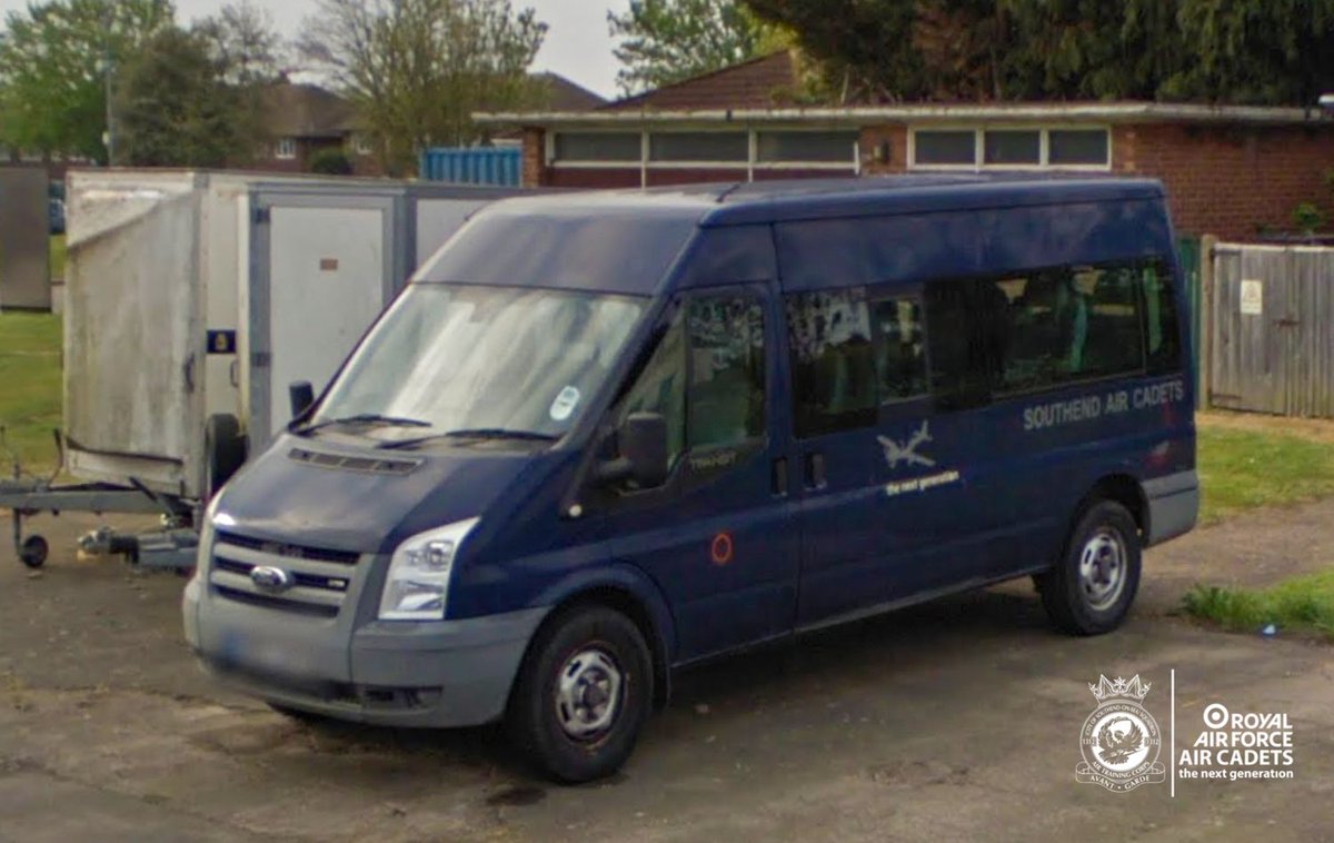 🚨 𝗦𝗧𝗢𝗟𝗘𝗡 𝗠𝗜𝗡𝗜𝗕𝗨𝗦 🚨 Our minibus has been stolen from our HQ. It's a dark blue Ford transit with "Southend Air Cadets" written on the side. Vital for transporting our cadets, please contact us or <a href="/EssexPoliceUK/">Essex Police</a> if you spot it or have any information. 
Ref 42/53364/23
