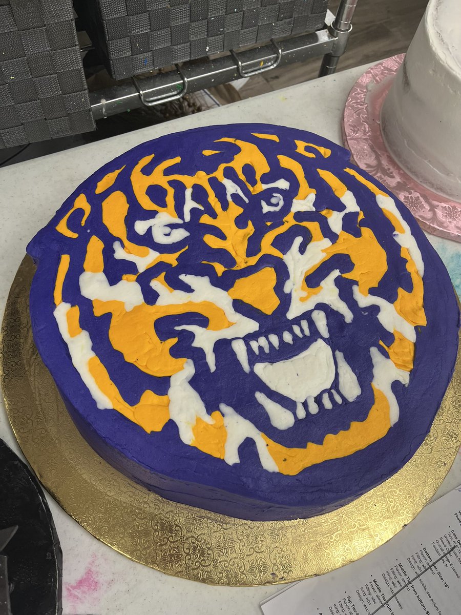 cakes I did at work this week