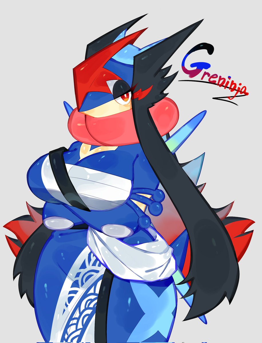 toge77789's tweet photo. Ash's Greninja❤💙🖤⋆͛*͛ https://t.co/2amCc7sBy3