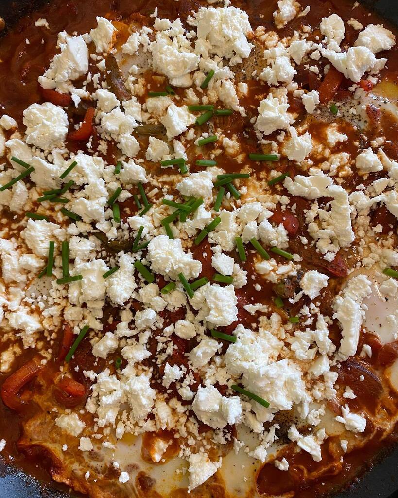 SCCHBandB's tweet photo. Shakshuka Eggs! 🍳😃

#shukshuka #eggs #breakfast #brunch #feta #chives #scchbandb #stoodleighstays #retreat #exercise #wellbeing https://t.co/wnEnlwSnXG https://t.co/ICrxGAnOMb