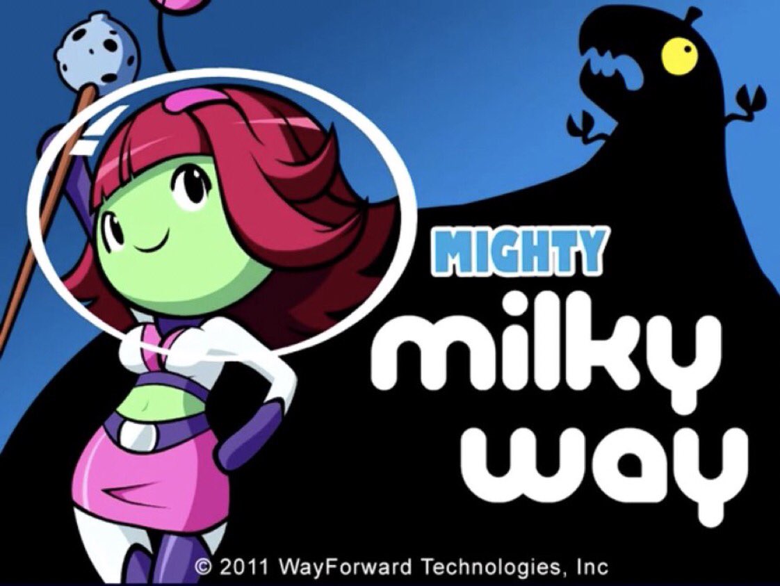 WilTucker16's tweet photo. WayFoward’s DSiware Mighty Flip Champs &amp; Mighty Milky Way will be lost forever on the 3DS tomorrow! So this is your Mighty Final Chance to get them till then!
#WayFoward #Nintendo3DSeshop #mightyflipchamps #mightymilkyway #DSiware #Nintendo3DS https://t.co/jBUWHIg3ZX