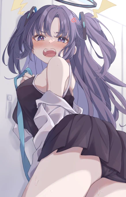 #ブルアカユウカ『信じられません!最低ですッ!』1日1回ユウカに最低と言われたい民 