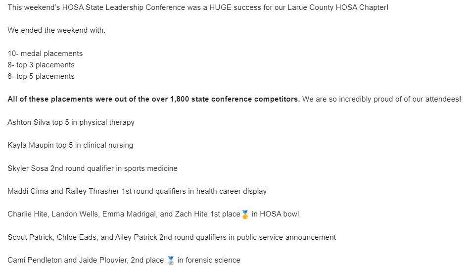 LARUE COUNTY HIGH tweet media