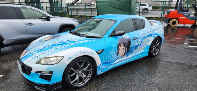 こちらは響け！ユーフォニアム仕様5台#痛車天国2023 