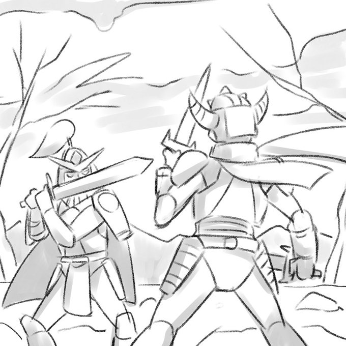 この問題を絵で喩えると(唐突だな)、ベートーヴェンやブラームス等は1枚目。ブルックナーは2枚目。1枚目と同様に2枚目をドラマとして見たらなんだか解らない。それでもドラマを見ようとすると広大な草原や空や太陽の光を見ないうちに終わっちゃう。ブルックナーの音楽に主人公はたぶんいません。 https://t.co/GbbIxXgzM9 