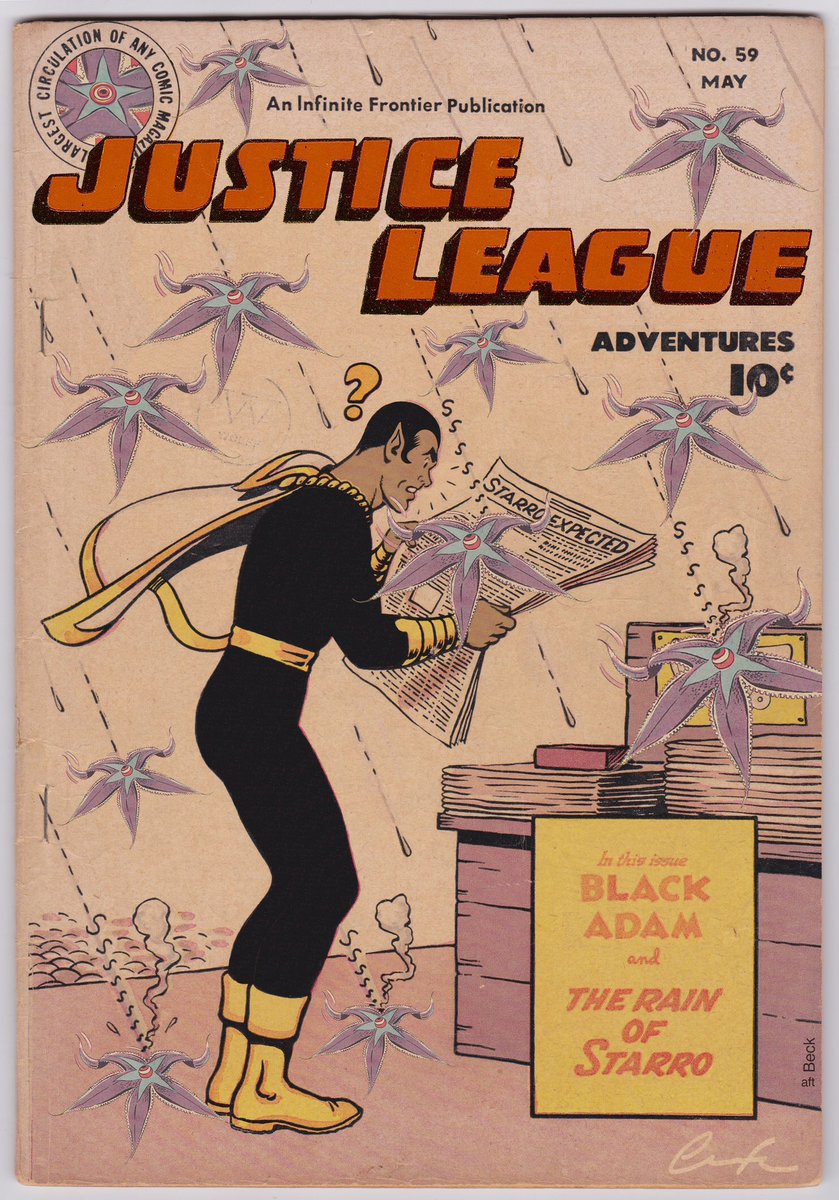ChuckBrouilette's tweet photo. #BlackAdam 9 @DCOfficial #Shazam! #theMovies mighta #madeMincemeatOutOfHim but #TethAdam #hasNeverBeenRicherOrMoreGoodlooking #inTheComics https://t.co/K0L7bWwUCl