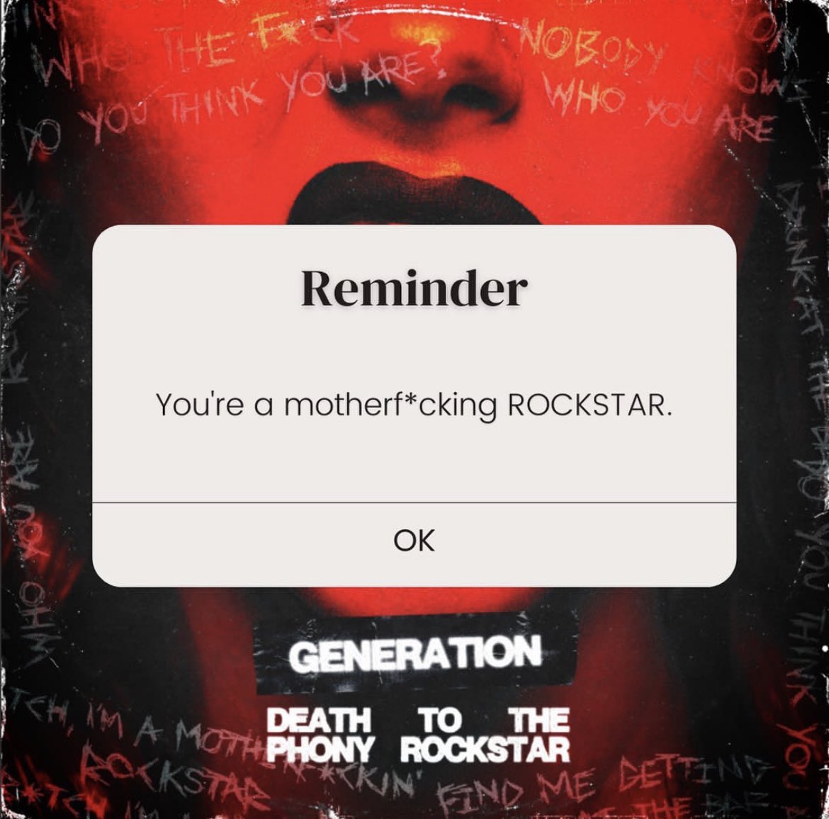 Your daily reminder 🤘🎸