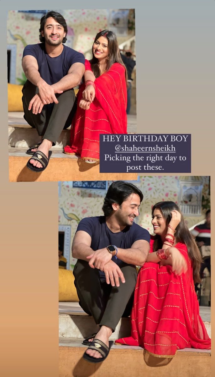 Ig story of @/aparnadixit2061 ❤️

HBD SUPER SHAHEERA
#HappyBirthdayShaheer
#ShaheerSheikh