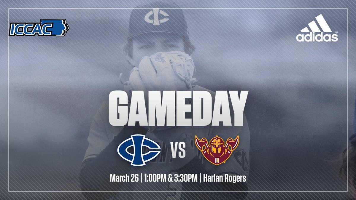 ‼️GAMEDAY‼️

Back at Harlan as the Tritons host Indian Hills in the first home weekend series of the year! 

🆚- Indian Hills CC
⏱- 1:00PM | 3:30PM
📍- Fort Dodge, IA
🏟- Harlan Rogers Complex
🎥-  TritonNation YouTube

#RTR🔱