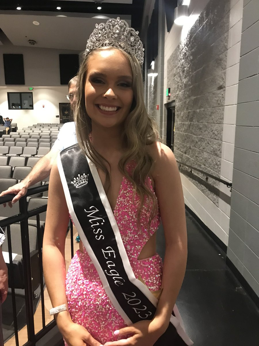 A special congratulations to our Miss Eagle, Catelyn Bradley! You are beautiful inside and out and we are blessed you are a part of our team!