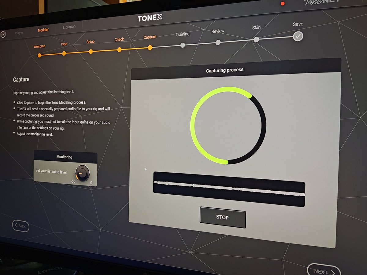 Having some Sunday afternoon fun making digital copies of my amps with the @ikmultimedia #ToneX software. Video to come 😁