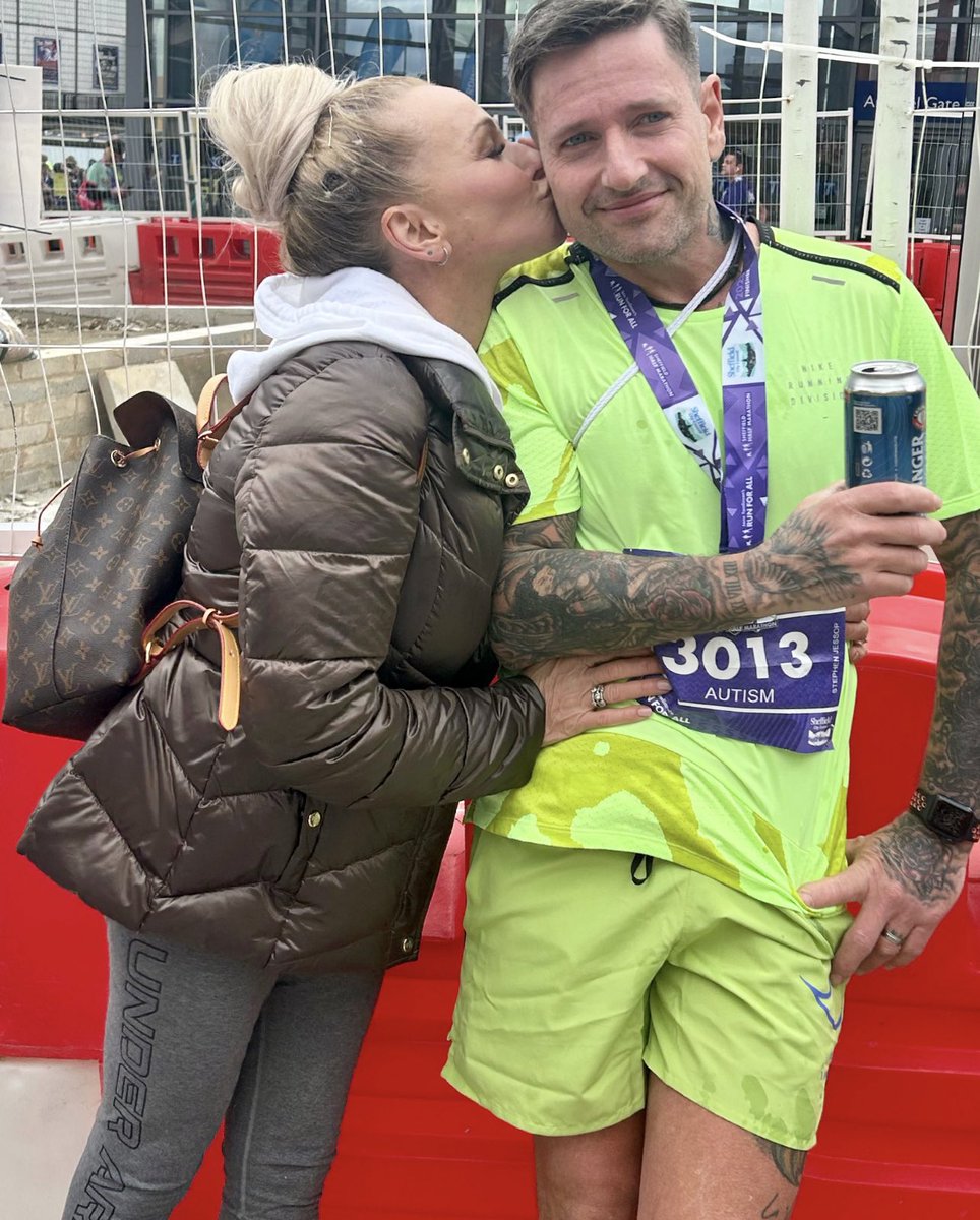 Congrats to the hubby for completing the Sheffield Half Marathon in 1hr 51mins not bad for a 53 year old with a dodgy knee 😂🏅❤️@SheffieldHalf #SheffieldHalfMarathon #proudwife