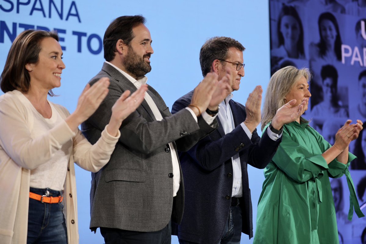 JJulianjotable's tweet image. Está mañana, en Guadalajara, en la presentación del #ProgramaMarco del Partido Popular para las próximas elecciones municipales y autonómicas.
Acto con nuestros Presidentes ⁦@NunezFeijoo⁩ Núñez y ⁦@paconunez_⁩  ⁦@ppopular⁩ ⁦@PP_CLM⁩  ⁦@pp_talavera⁩