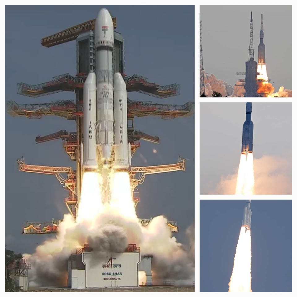 HaryanaVritant's tweet image. ISRO ने रचा नया कीर्तिमान
36 सैटेलाइट को ले जाने वाला भारत का सबसे बड़ा LVM3 रॉकेट की सफल लॉन्‍च‍िंग के लिए भारतीय अंतरिक्ष अनुसंधान संगठन (इसरो) के सभी वैज्ञानिकों को हार्दिक बधाई एवं शुभकामनाएं :@HaryanaVritant
 #ISRO #isroindia #isrorocketlaunch #isronews @isro @ISROSpacefligh