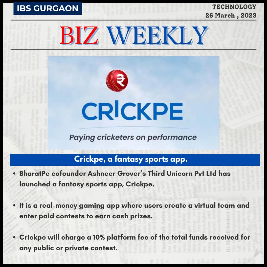 gurgaonibs's tweet photo. Another episode of Biz Weekly presents the latest news articles from sectors such as World, Business, Economy, and Technology.
Follow us to learn more!!!
#ICFAI #IBS #IBSGurgaon #PGPM #IBSAT22 #BizWeekly #News #World #Business #Economy #Technology #Knowledge #UPDATETODAY https://t.co/LXxFcBeumT