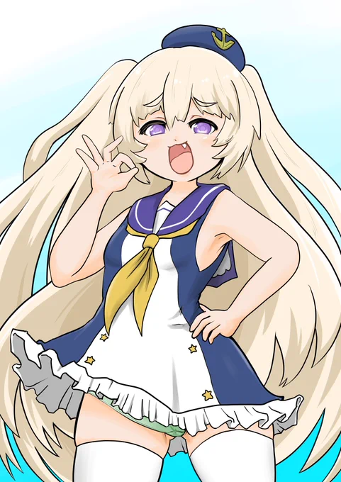 フレッチャー級バッチだよ!#アズールレーン 