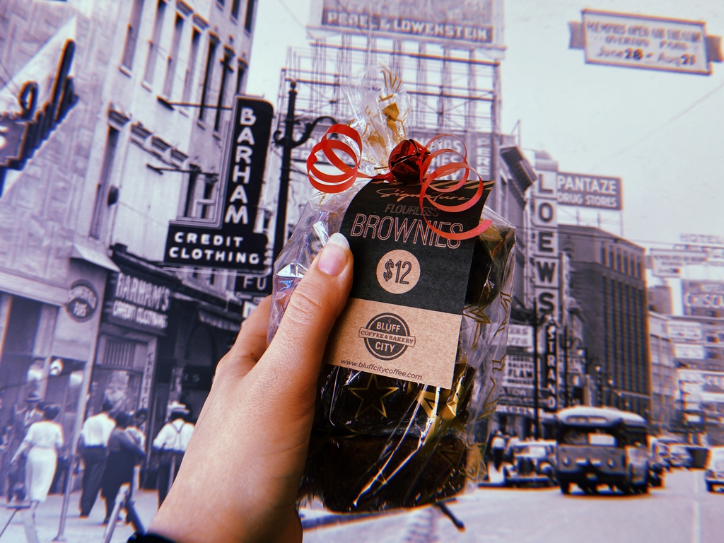 BluffCityCoffee's tweet photo. Let your sweet tooth lead the way and pick up one of our signature brownie 4 packs! https://t.co/zaU8rhtWrq