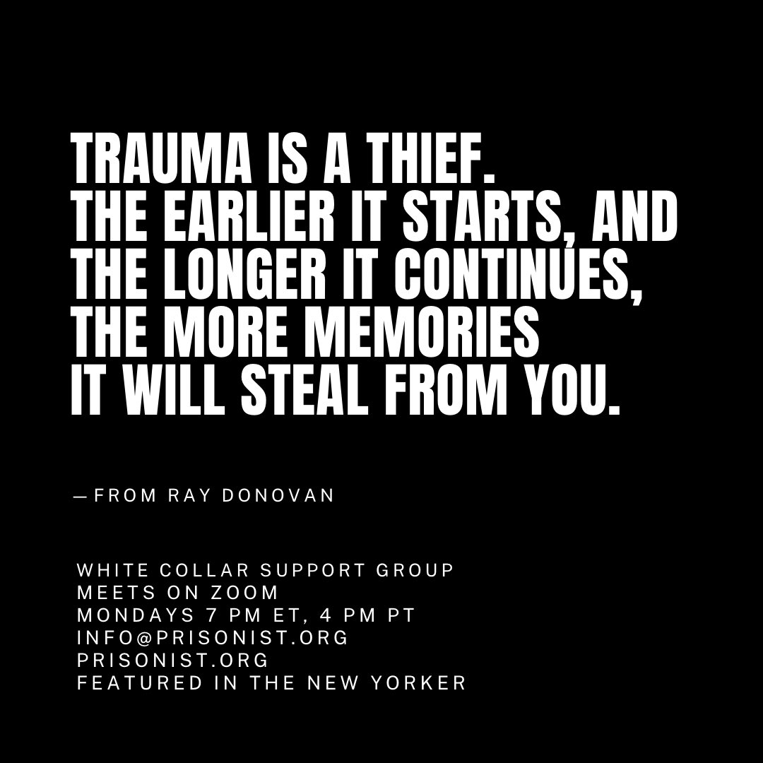 White Collar Support Group tweet media