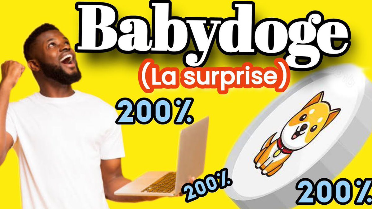 thecryptofr's tweet photo. UNE GROSSE SURPRISE POUR BABYDOGE#BABYDOGE

https://t.co/xtRy4mUy4s https://t.co/k9f7SOiPGX