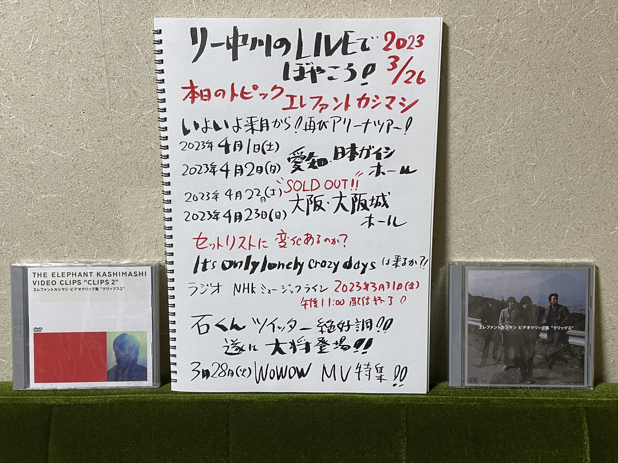 期間限定30%OFF! エレファントカシマシ ビデオクリップス