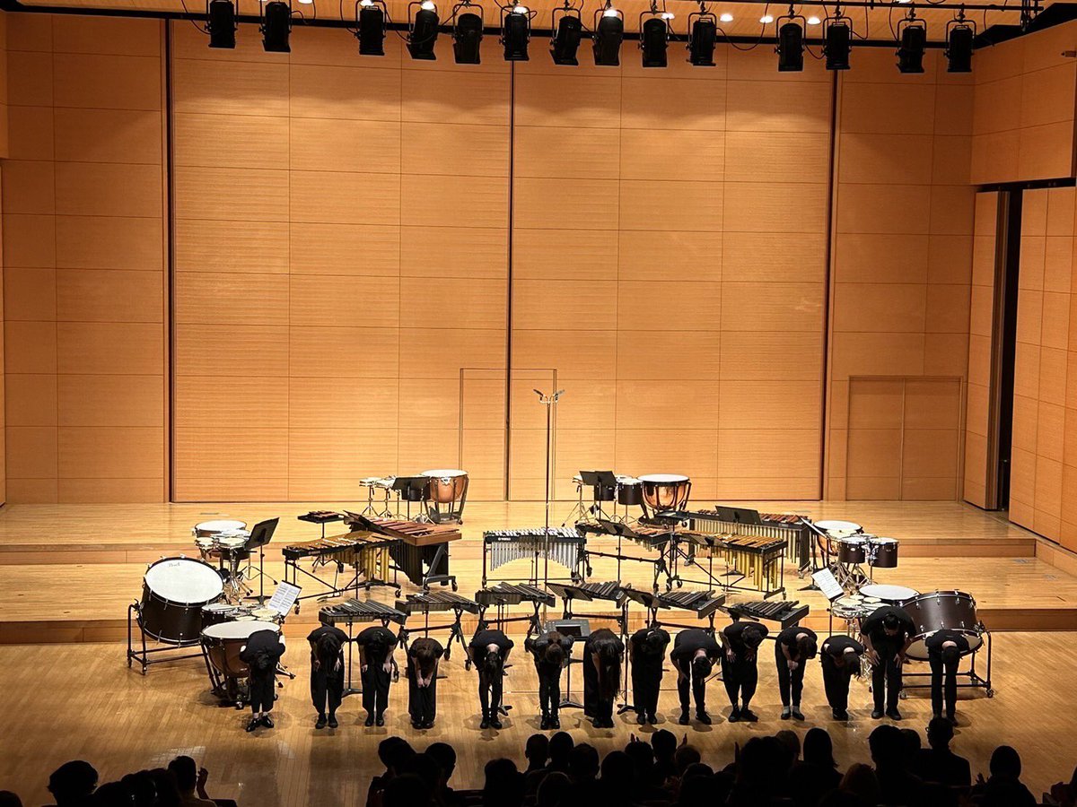 incperc's tweet photo. PLEIADES　META-XENAKIS in SAGAMIKO
無事終演いたしました。
あたたかな拍手をありがとうございます！
クセナキスの宇宙はいかがだったでしょうか☄️
ご来場のお客様、応援していただいた皆様、相模湖交流センターの皆様、ほんとうにありがとうございました。 https://t.co/0xWPsXMZWP