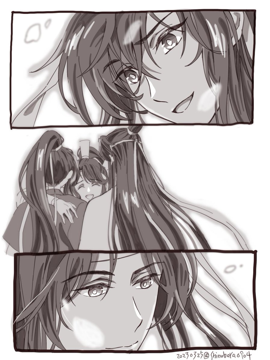 この場面が原作もドラマもとても大好きでした。

#MDZS 