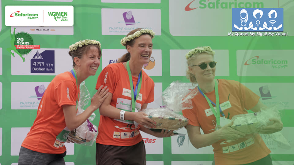 fanatelevision's tweet photo. Medina Isa wins #2023SafaricomWomenFirst5KM run, sets new course record
#Ethiopia #GreatEthiopianRun #Berchi
1/2
https://t.co/JVrjcpW52d https://t.co/ZLfZuTNJN4