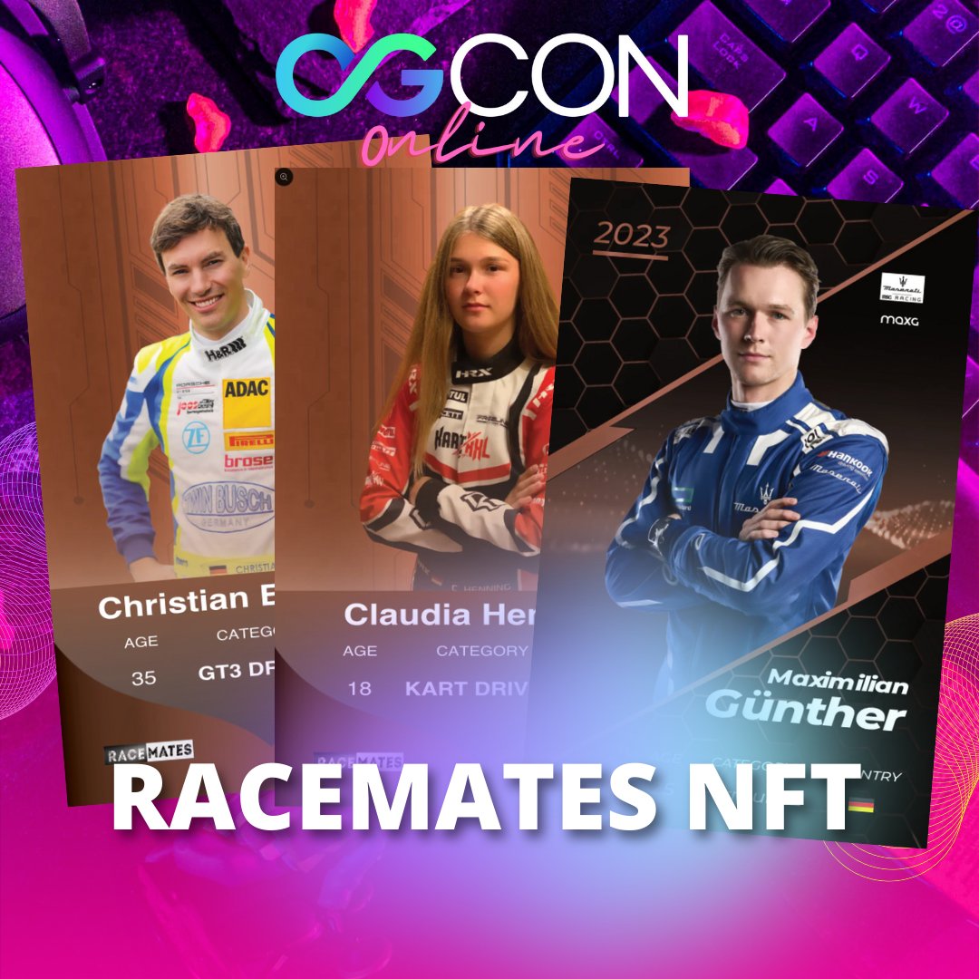benjaminsiebern's tweet image. Wow, NFT &amp;amp; Sport. Racemates zeigt, wie Nachwuchsförderung im Motorsportbereich funktionieren kann.

Folgt:
@benjaminsiebern 
@Racemates_eth