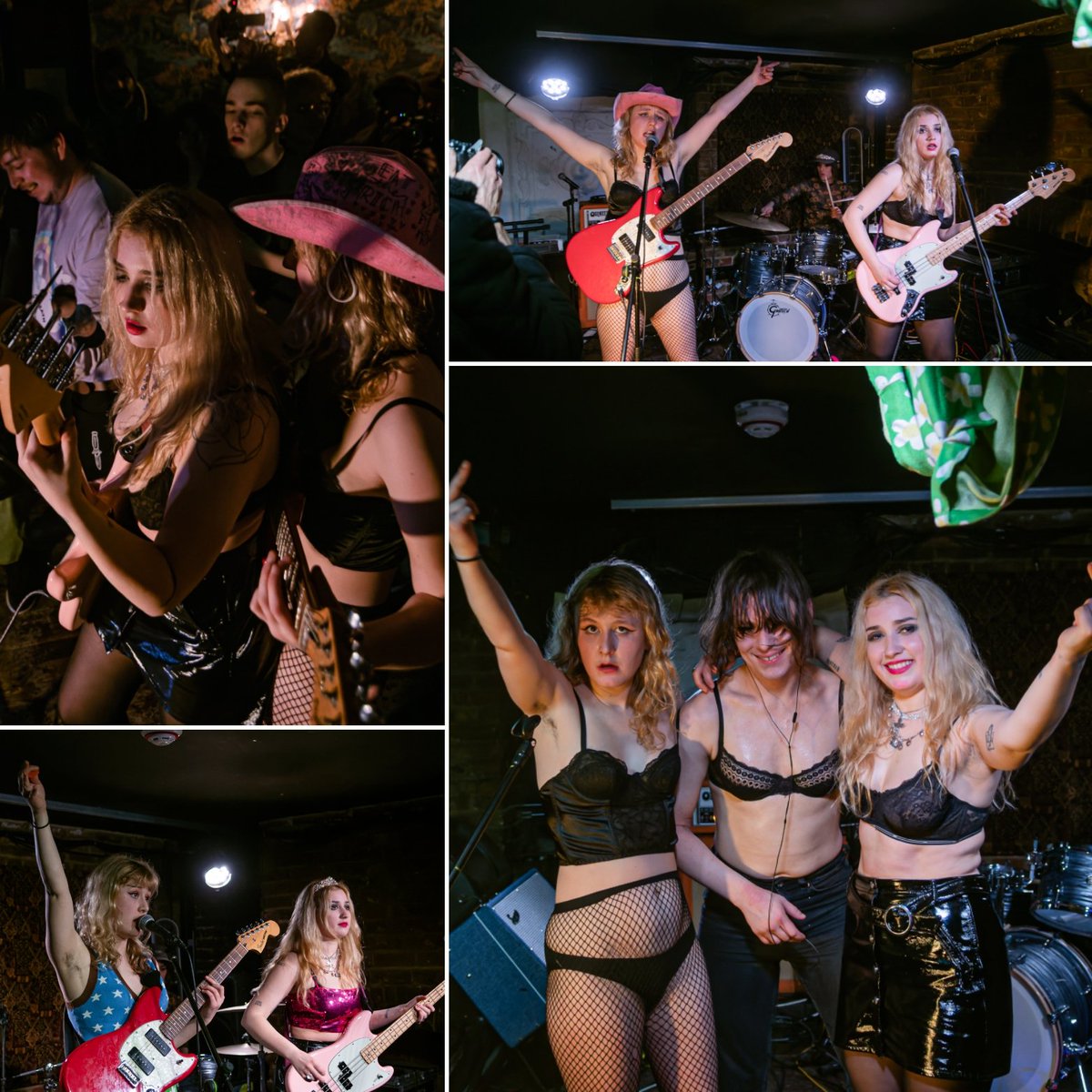 Brighton's queer punk trio #LambriniGirls bringing the mayhem to London's Troubadour!!

📸:Charlupa Balupa