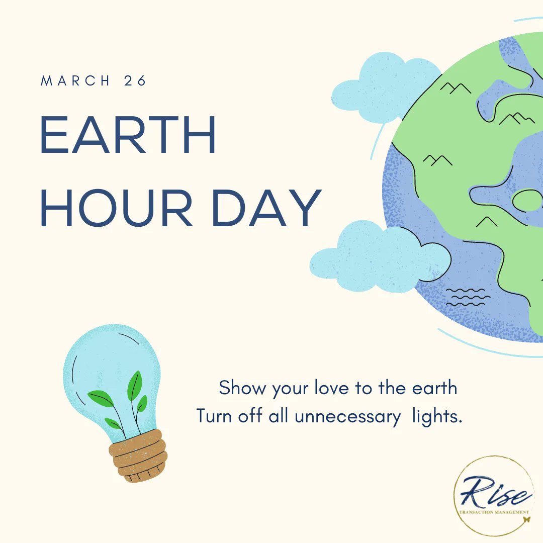 risetm2019's tweet image. Time to give our light switches a break and let the stars shine! It's Earth Hour tonight from 8:30 to 9:30pm. 🌍🌟🕯️ #EarthHour #JustOneHour #SaveEnergy