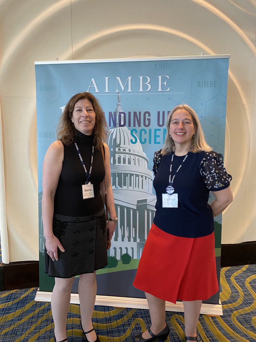 SchauerCaroline's tweet photo. AIMBE 2023! ⁦@aimbe⁩  ⁦@BonnieFirestein⁩ https://t.co/2z9EKXQQXh