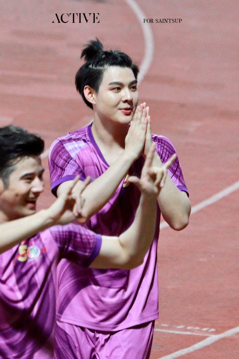 activeforsaint's tweet photo. อัยต้าวก้อนน่ารัก วันนี้เก่งมากเลยครับ 

SAINT X FOOTBALLCH3

#53ปีช่อง3ดีต่อใจ 
#Saint_sup
#BelovedFestival53ดีต่อใจ https://t.co/cucLxYBZzp