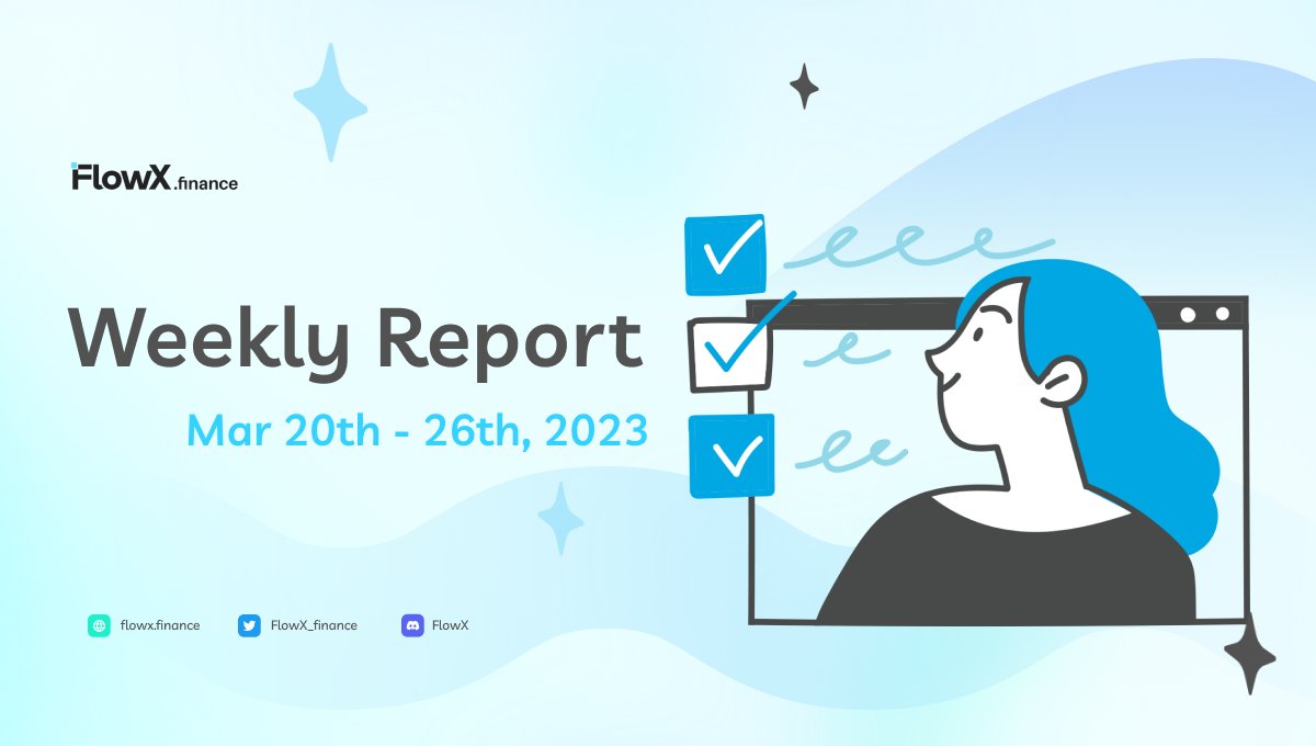 FlowX_finance's tweet image. FlowX Weekly Report (Mar 20th -26th, 2023) 

🔥 Stay up-to-date with our weekly report on the latest developments at #FlowX.

👉 Don&apos;t miss out! medium.com/flowx-finance/… 

#weeklyreport #FlowX #Sui #SuiEcosystem #Suinami