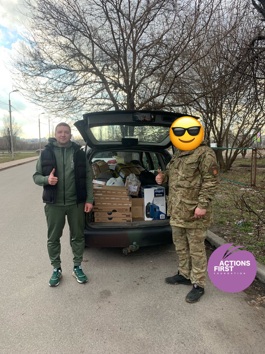 ActionsFirst's tweet photo. ⚡️⚡️⚡️+2,5 km of Ukrainian territory near Bakhmut for the last 2 days! @ActionsFirst fundraised and delivered notebooks, printers and other staff for @ab3army near #Bakhmut. Thanks a lot to donors: @IntertopU, #MTI. We need $22,000. Support: https://t.co/qvDJhE2gI4 https://t.co/l0Id6I0GBk