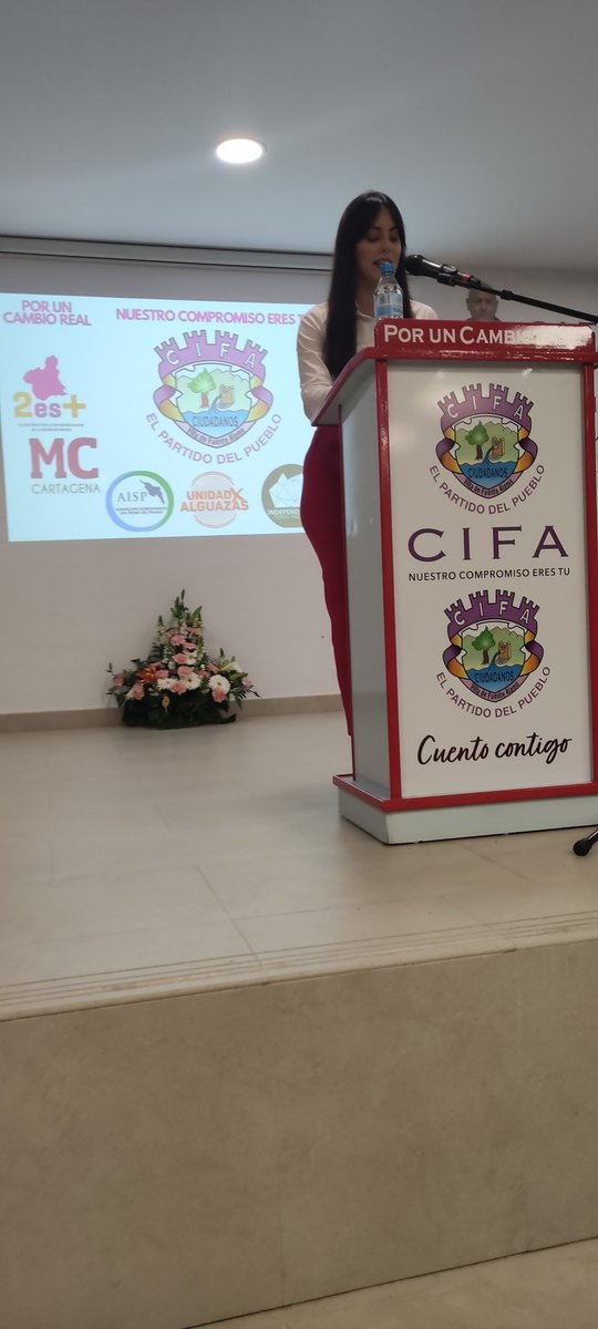 Ayer @Kayueleitor y <a href="/antoniogs_ct/">Antonio en el camino</a> en representación de la Plataforma 2es+ por la Biprovincialidad del Sureste acudieron invitados por <a href="/CifaFuenteAlamo/">CIFA Fuente Alamo</a> a su Congreso anual.

Amigos y apoyo a la Provincia de Cartagena entre los partidos independientes que allí estaban representados