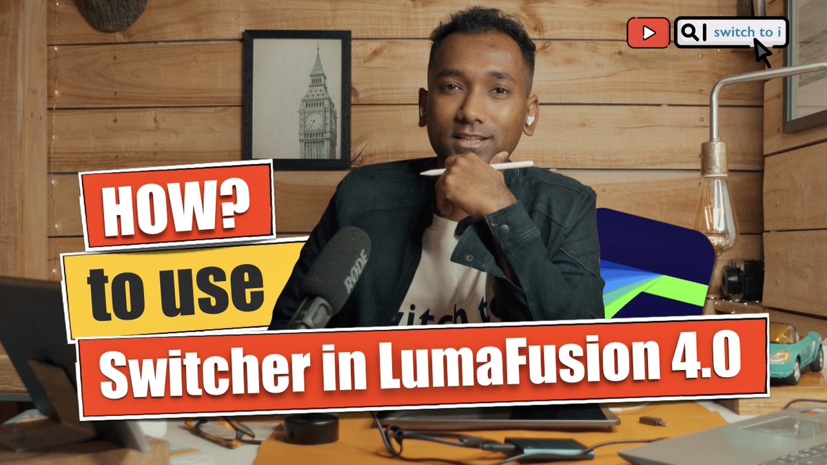 switchtoi's tweet photo. https://t.co/KMQlkYz1Or
How to use Switcher in LumaFusion 4.0 - Multicam?
#autosynclumafusion #audiosynclumafusion #autoaudiosynclumafusion
@LumaTouch #lumafusion #mobilevideoediting #ipad #ipadpro #apple https://t.co/nhyEL8DxS3