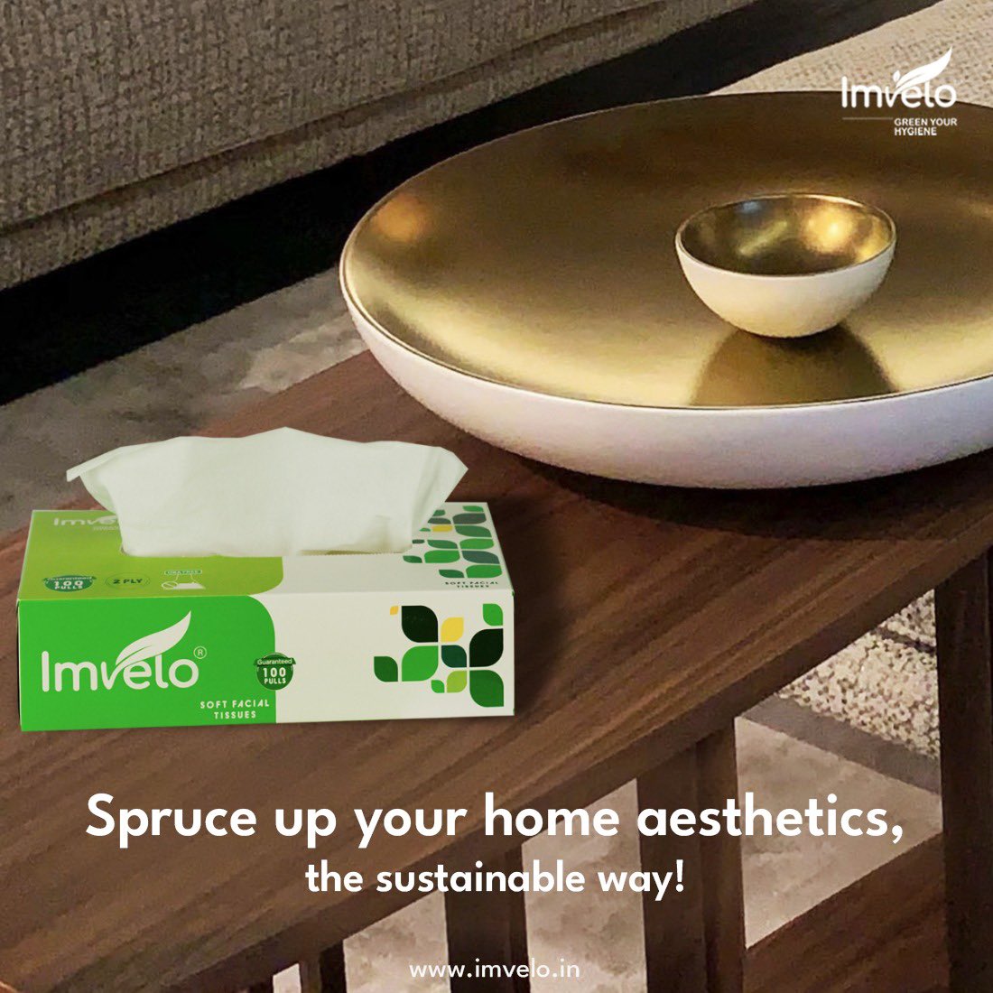 Sprucing up your home, the Imvelo way!💚

#imvelo #greenyourhygiene #facialtissues #tissues #skincare #tissue #clean #hygiene #facialtissue #tissuepaper #tissuebox #home #skin #photooftheday #facial #ecofriendly #natural #wipes #hygieneproducts