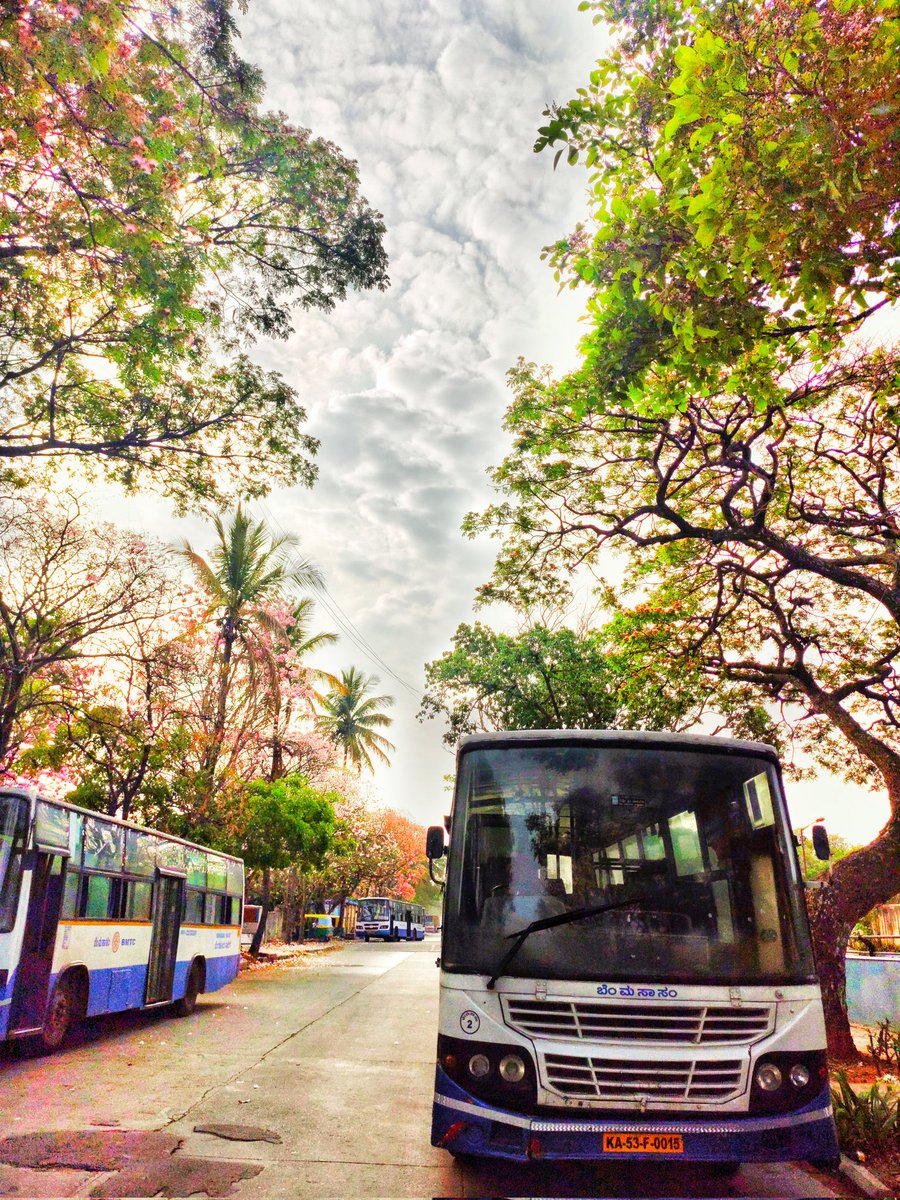 liverfried's tweet photo. @BMTC_BENGALURU Shantinagar this morning 🙂 https://t.co/oitch2Fq91